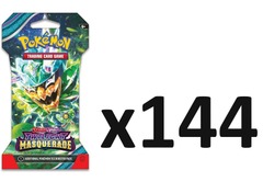 Pokemon SV6 Twilight Masquerade Sleeved Booster Case (144ct)